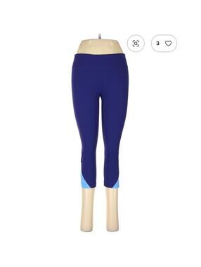 Under Armour Blue Active Pants Size M